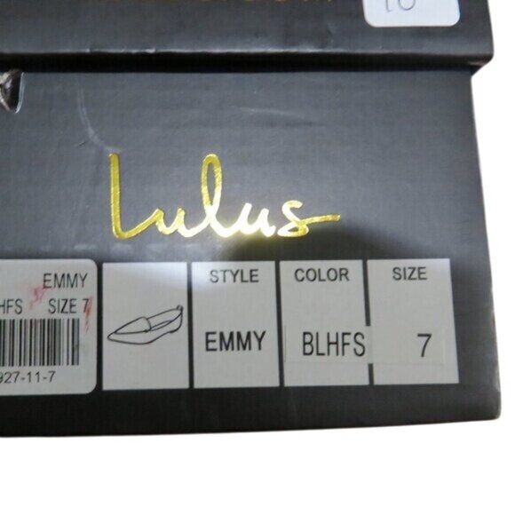 Lulus Emmy Vegan Leather Python Snake Embossed Ballet Flats Driving Moccasins 7 - Picture 12 of 12